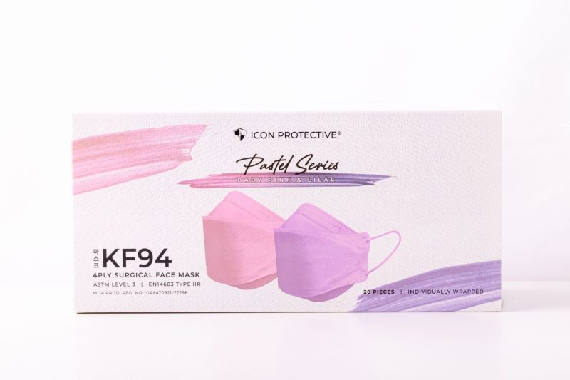 KF94 - Pastel Series ( Baby Pink & Lilac ) - Image 3