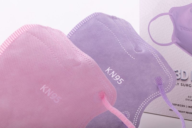 KN95 - Pastel Series ( Baby Pink & Lilac ) - Image 6